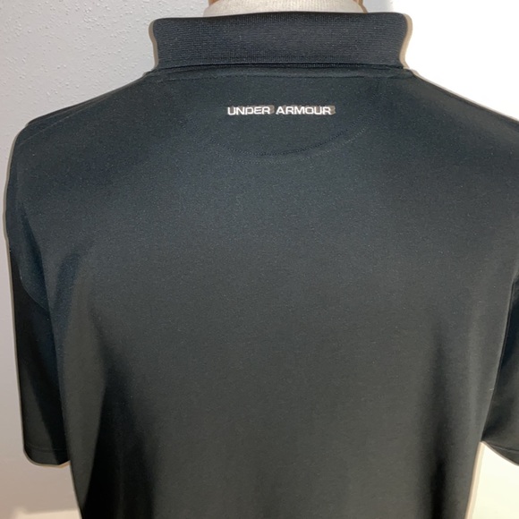 UNDER ARMOUR Men's Short Sleeve Loose Fit Heat Gear Polo Shirt size 2XL EUC - Picture 9 of 13